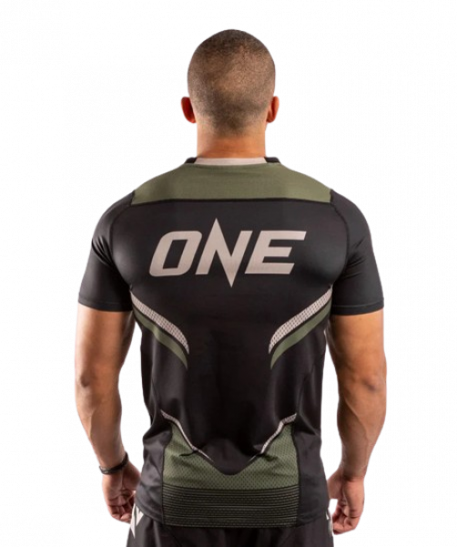 Venum Dry Tech Shirt One FC Impact Khaki